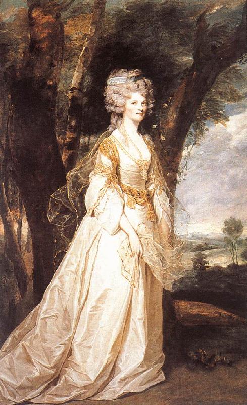 REYNOLDS, Sir Joshua Lady Sunderlin France oil painting art